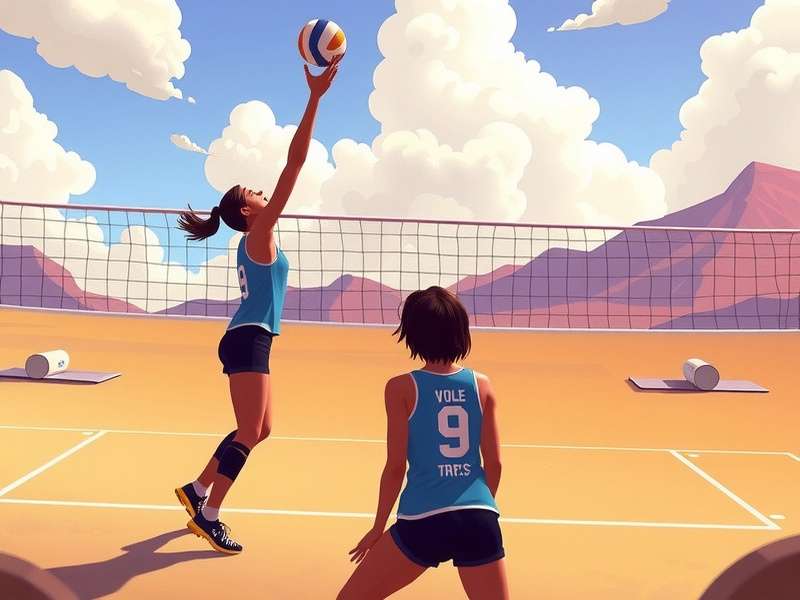 Power Volley Pioneers Gameplay